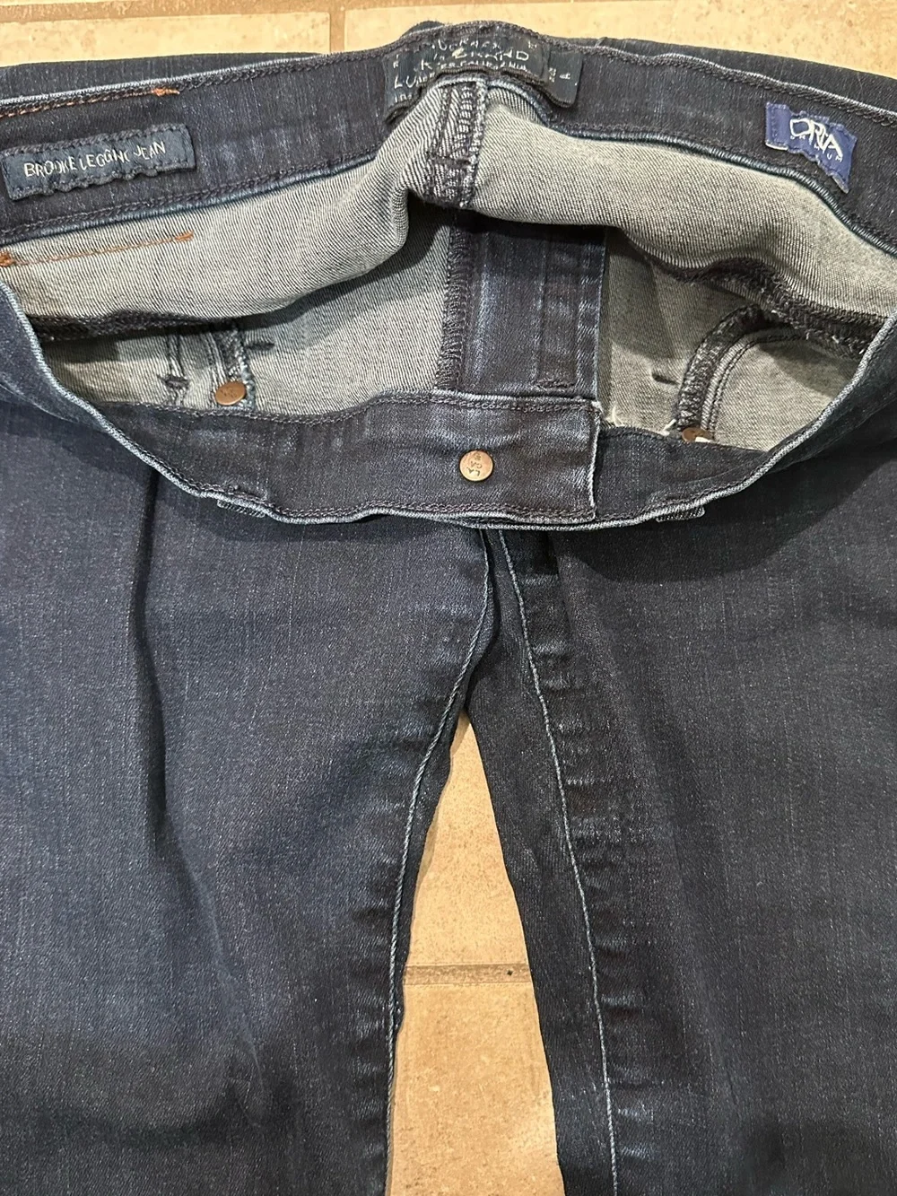Lucky Brand Brooke Legging Dark Wash Skinny Jeans